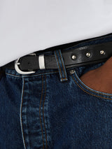 Sunflower - Stud Belt 3,5cm in Black