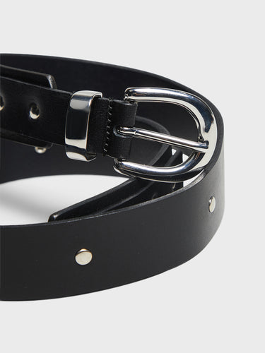 Sunflower - Stud Belt 3,5cm in Black