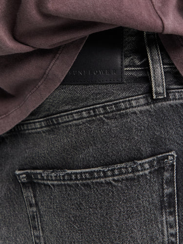 Sunflower - Loose Jeans in New Black Worn