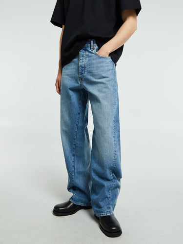 Sunflower - Wide Twist Jeans in Natural Vintage