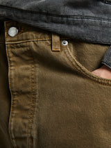 Sunflower - Wide Twist Jeans in Vintage Khaki