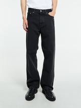 Sunflower - Loose Jeans in Washed Black
