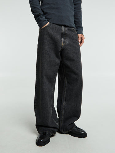 Sunflower - Super Wide Jeans in Black Stone