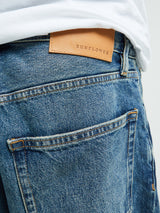 Sunflower - Wide Twist Jeans in Dark Blue Vintage