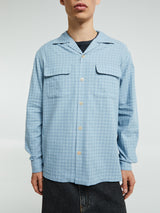 Sunflower - Pocket Shirt in Blue Check