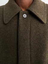 Sunflower - Winter Coat in Green Moss