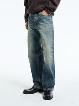 Sunflower - Loose Jeans in Dirty Blue