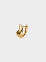Maria Black - Sagene Trail Huggie Earring with Gold Plating