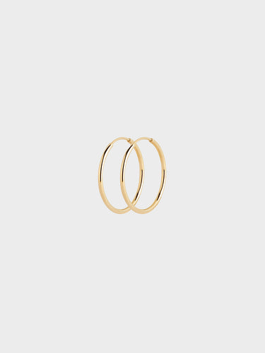 Maria Black - Senorita 20 Hoop Earrings with Gold Plating