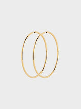 Maria Black - Senorita 50 Hoop Earrings with Gold Plating
