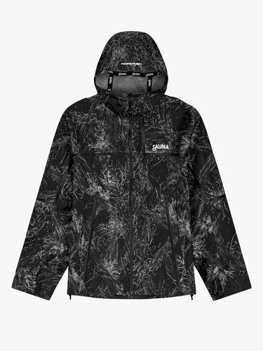 Sauna - Shell Jacket in Black Forest Camo