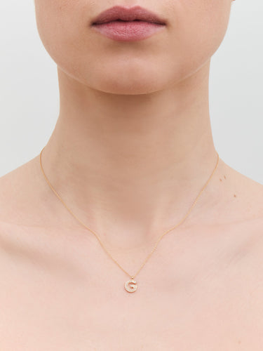 Sophie Bille Brahe - Simple G Necklace