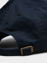 Sporty & Rich - Yankees Serif Hat in Dark Navy