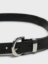 Sunflower - Croc Belt 2.5 in Black