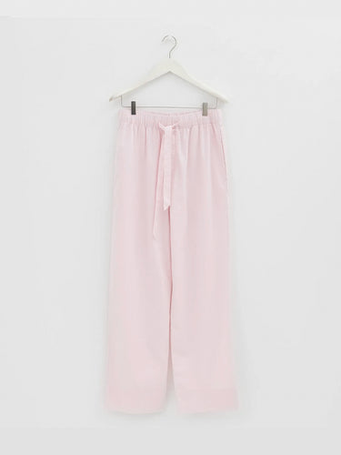 Tekla - Poplin Pyjamas Pants in Soft Pink
