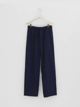 Tekla - Poplin Pyjamas Pants in True Navy