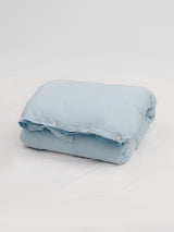 Tekla - Percale Duvet Cover in Sky Blue