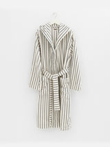 Tekla - Hooded Bathrobe in Racing Green