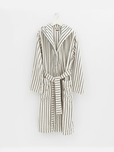 Tekla - Hooded Bathrobe in Racing Green
