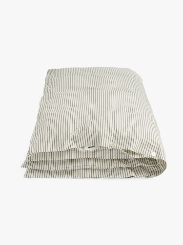 Tekla - Percale Duvet Cover In Pickford Stripes