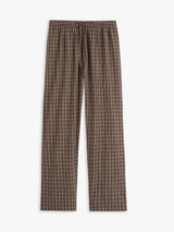 Tekla - Women's Pants in Serra Checks