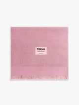 Tekla - Beach Towel in Sun Bleached Fuchsia