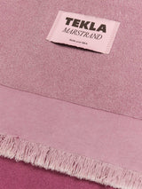 Tekla - Beach Towel in Sun Bleached Fuchsia