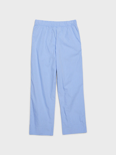 Tekla - Poplin Pyjamas Pants in Pin Stripes
