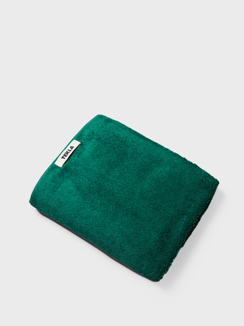 Tekla - Bath Towel in Teal Green
