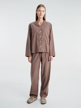 Tekla - Women's Pants in Serra Checks