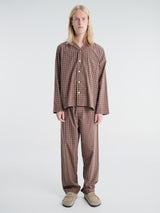 Tekla - Men's Pants in Serra Checks