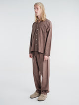 Tekla - Men's Pants in Serra Checks