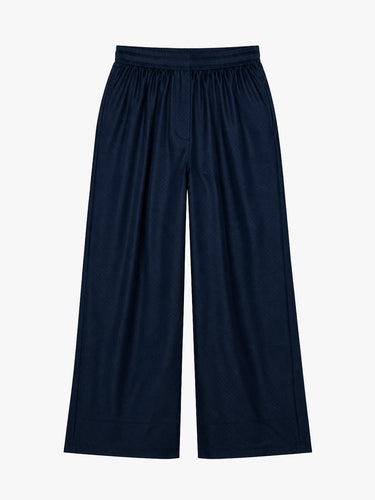 The Frankie Shop - Baxter Perforated Track Pants in Navy