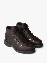 Timberland - Authentic Hike Mid Lace Up Boot in Brown Full Grain