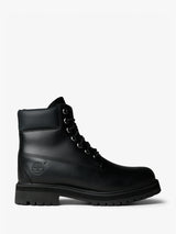 Timberland - Timberland Heritage 6 Inch Lace Up Waterproof Boot in Black Full Grain