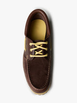 Timberland - Timberland Authentic Boat Shoe Dark Brown Croc in 09C1
