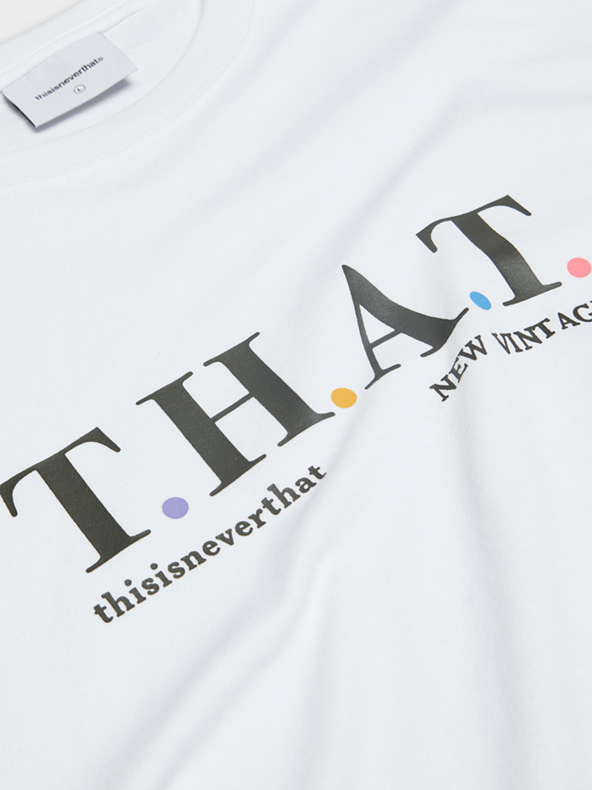 T.H.A.T T-Shirt i Hvid