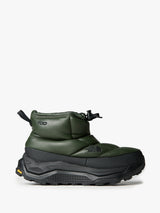The North Face - Leather Pack Bootie Hybrid in Bottle Green/Tnf Black - Green