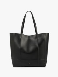 TOTEME - Roam Leather Tote Bag in Black