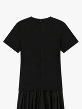 TOTEME - Cocoon Tee Dress in Black