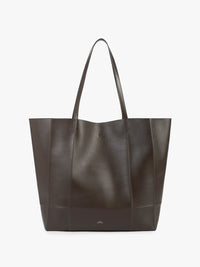 TOTEME - Roam Leather Tote Bag in Brown