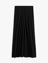 TOTEME - Flared Jersey Skirt in Black