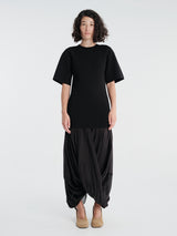 TOTEME - Cocoon Tee Dress in Black