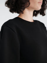 TOTEME - Cocoon Tee Dress in Black