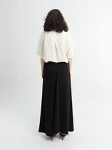TOTEME - Flared Jersey Skirt in Black