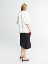 TOTEME - V-neck Satin Pullover