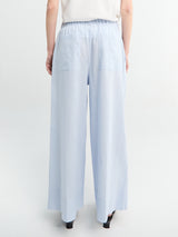 TOTEME - Wide Summer Trousers in Sky
