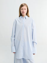 TOTEME - Oversized Summer Shirt in Sky