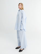 TOTEME - Oversized Summer Shirt in Sky