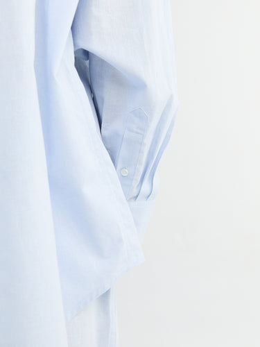 TOTEME - Oversized Summer Shirt in Sky